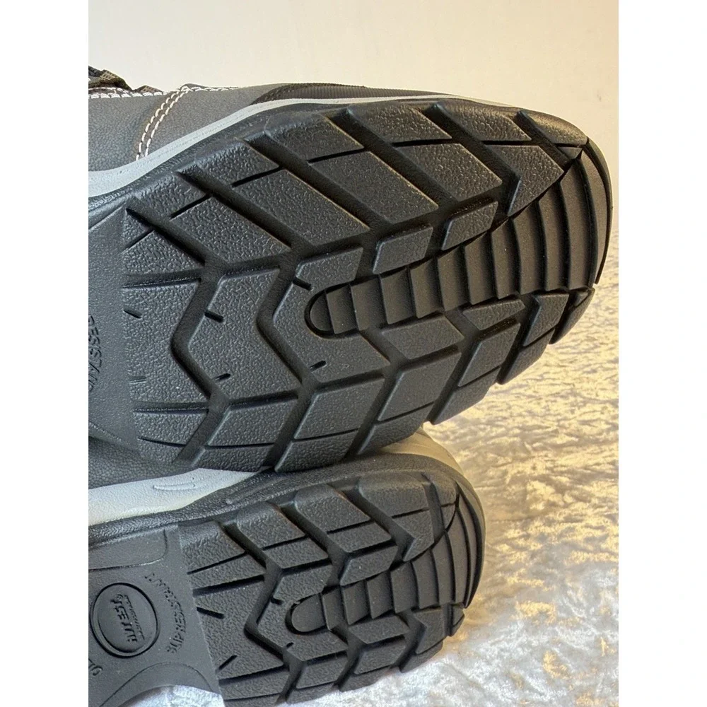 HyTest Safety Shoes 14W‎ Steel Toe ASTM F2413-18 SD10 Slip Resistant Work Shoe